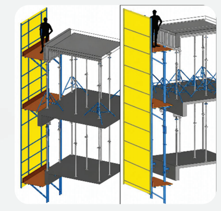 BJ modular safety screen enclosure assembly